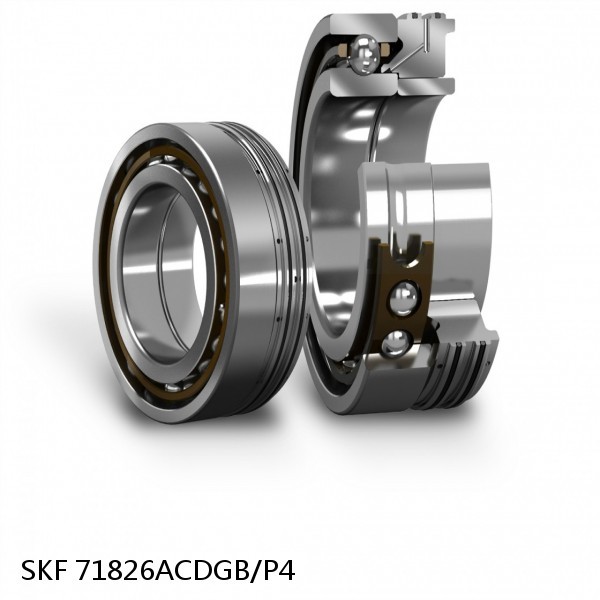 71826ACDGB/P4 SKF Super Precision,Super Precision Bearings,Super Precision Angular Contact,71800 Series,25 Degree Contact Angle