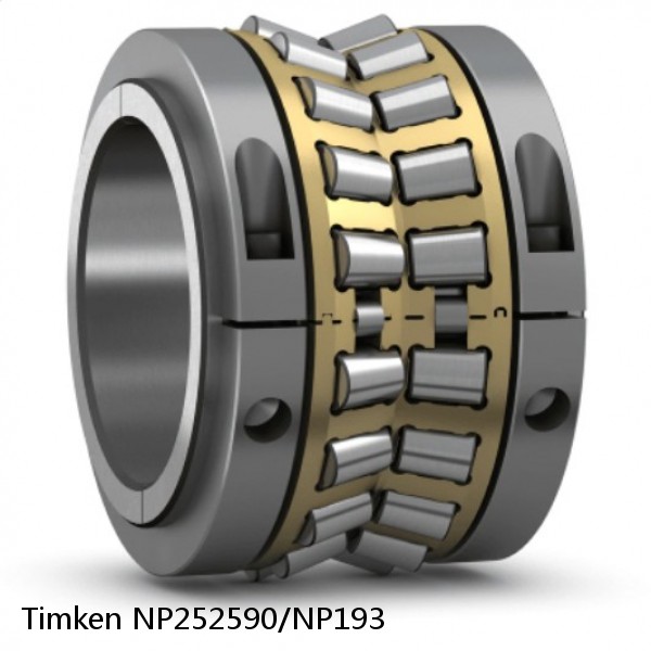 NP252590/NP193 Timken Tapered Roller Bearing Assembly #1 image